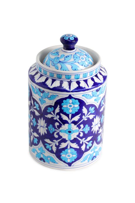 Perveni Ceramic Decorative Kitchen Canister - Sumiye Co