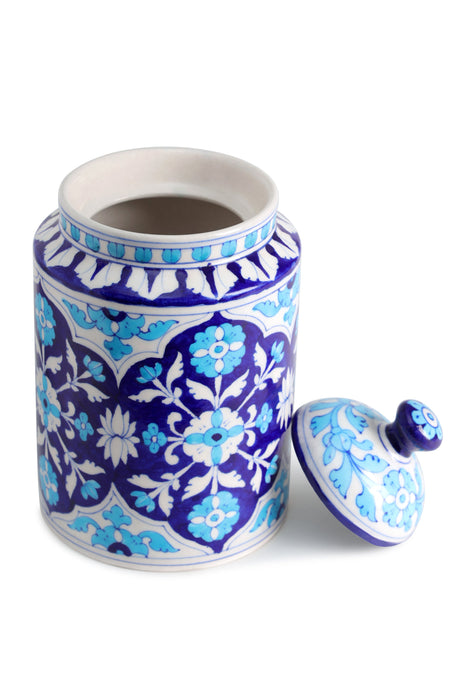 Perveni Ceramic Decorative Kitchen Canister - Sumiye Co