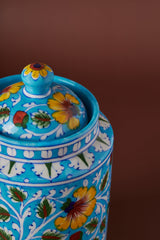 Dhanau Decorative Ceramic Kitchen Canister - Sumiye Co