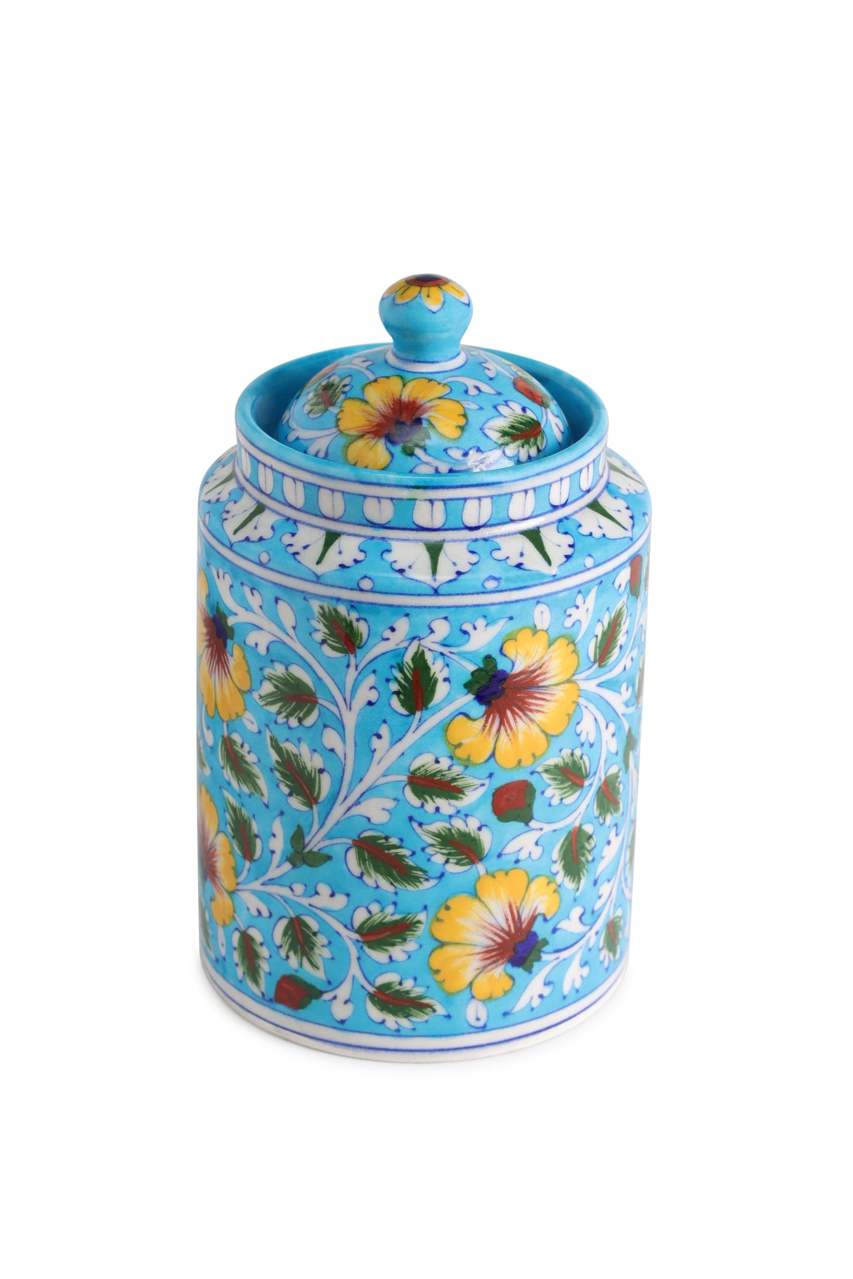 Dhanau Decorative Ceramic Kitchen Canister - Sumiye Co