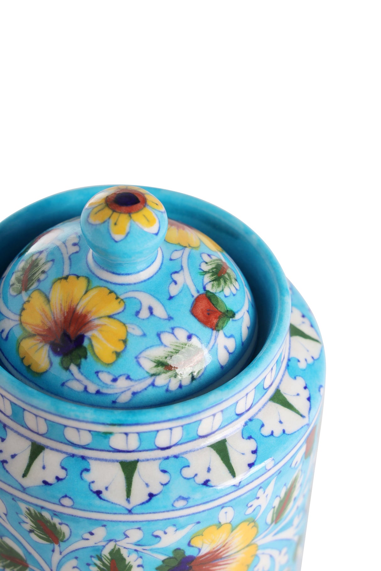 Dhanau Decorative Ceramic Kitchen Canister - Sumiye Co