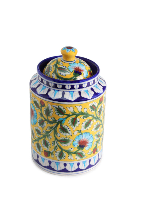 Motras Ceramic Decorative Kitchen Canister - Sumiye Co