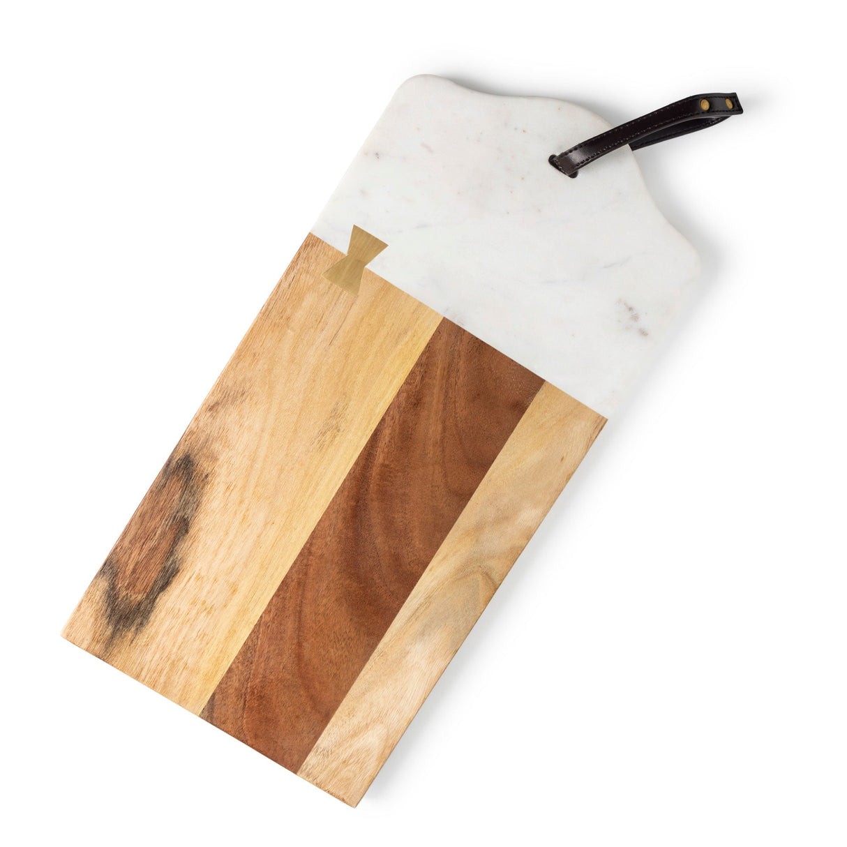 Darvaza Marble & Wood Cutting Board 18" x 8.75" - Sumiye Co