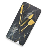 Ambrosia Marble Cheese Board with Knives - Sumiye Co