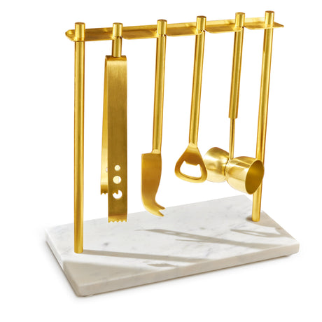 Tokyo Marble & Gold Bar Tools Set - Sumiye Co