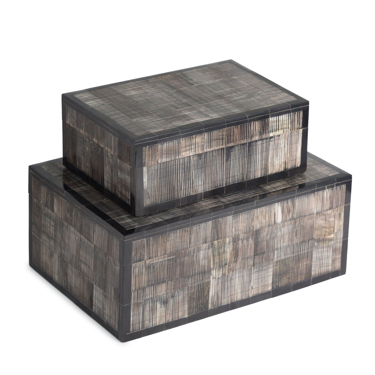 Bermuda Decorative Boxes, Set of 2 - Sumiye Co