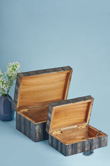 Madison Decorative Boxes, Set of 2 - Sumiye Co