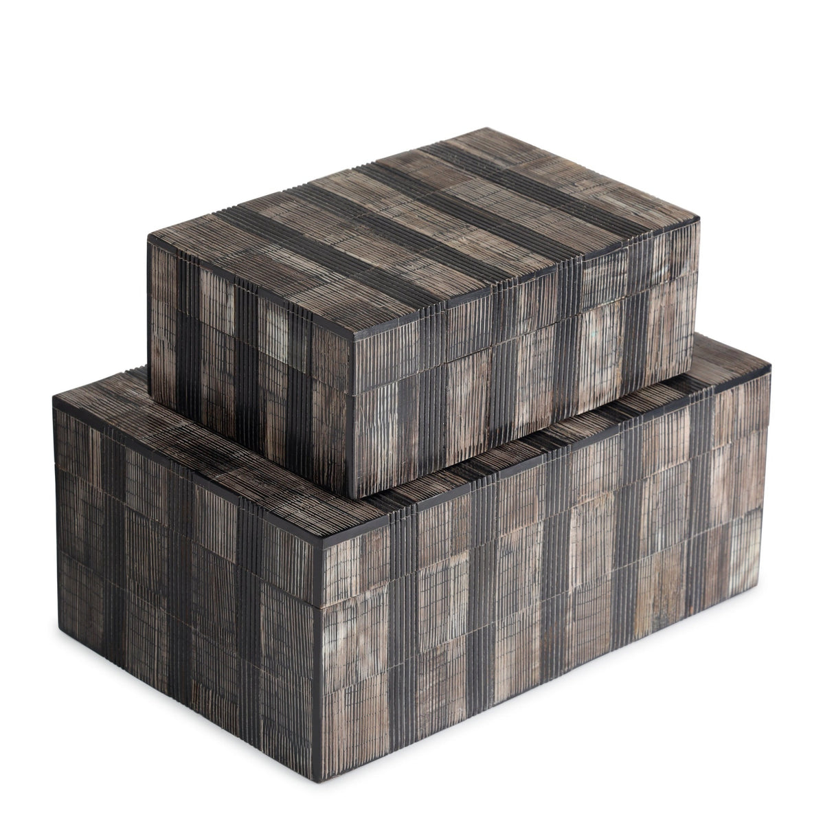 Madison Decorative Boxes, Set of 2 - Sumiye Co