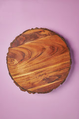 Denali Wood Round Serving Board, 12" - Sumiye Co