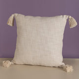 Etawah Throw Pillow 18" x 18" - Ivory - Sumiye Co