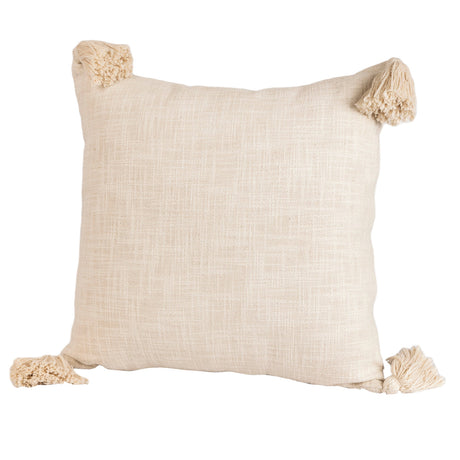 Etawah Throw Pillow 18" x 18" - Ivory - Sumiye Co