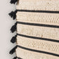 Kasba Handwoven Wall Tapestry 30" x 50" - Ivory & Black