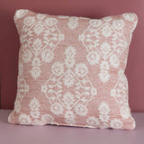 Roche Throw Pillow 18" x 18" - Sage, Peach - Sumiye Co