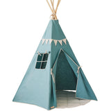 Teepee Tent “Gold Stars” + Garland & Mat Set - Sumiye Co