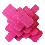 Geometric TPR Dog Chew Toy - Pink-3