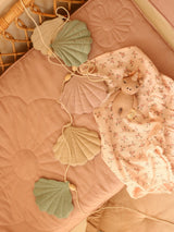 Linen "Powder Pink" Flower Child Cover Set by Moi Mili - Sumiye Co