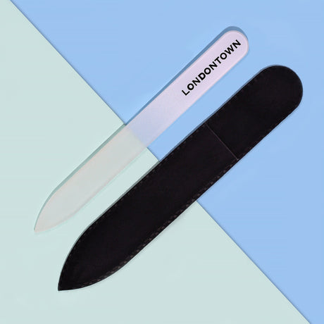 White Glass Nail File | Nail Care - Sumiye Co