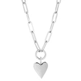 Heart Pendant Necklace - Sumiye Co