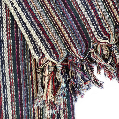 Casablanca Sustainable Turkish Towel / Blanket - Burgundy