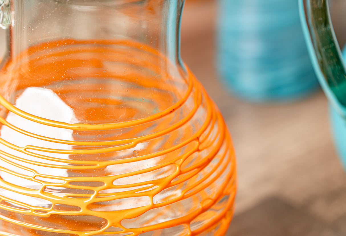 Handblown Glass Pitcher by Verve Culture - Sumiye Co