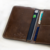 Leather Passport Holder - Sumiye Co