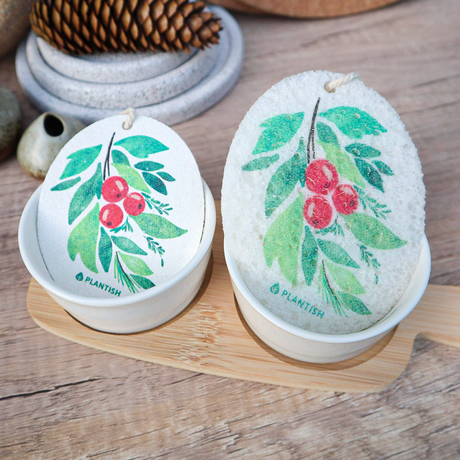 Set of 3 Botanical Bliss | Pop up Sponge (Holiday Exclusive)-1