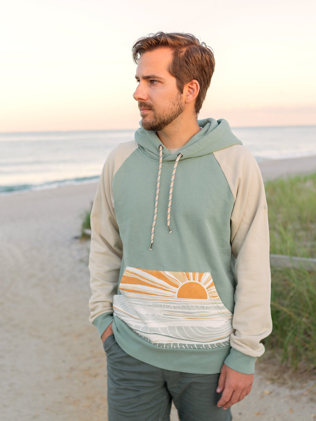 Sudadera con capucha Beach Break de Happy Earth