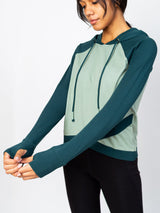 Cross-Crop Hoodie Canopy