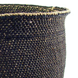 Iringa Baskets - Light Black | Woven Milulu Grass - Africa