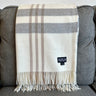 Royal Baby Alpaca Wool Checkered Throw Blanket by Alpaca Threadz - Sumiye Co