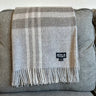 Royal Baby Alpaca Wool Checkered Throw Blanket by Alpaca Threadz - Sumiye Co