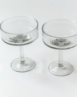 Coupe Cocktail Glasses - Clear - Set of 4 - Sumiye Co