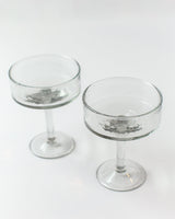 Coupe Cocktail Glasses - Clear - Set of 4 - Sumiye Co