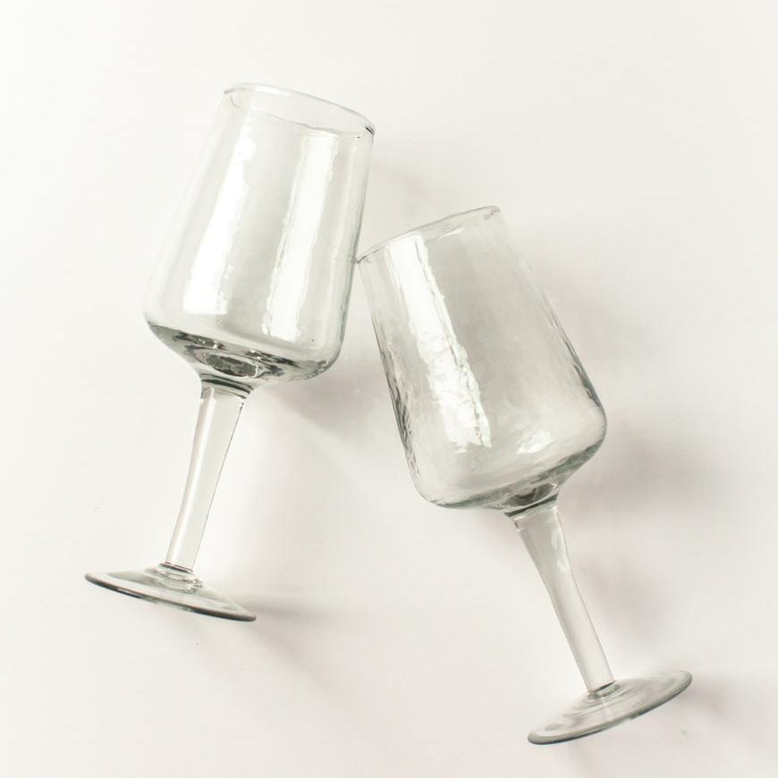 Wine Glasses - Clear - Set of 4