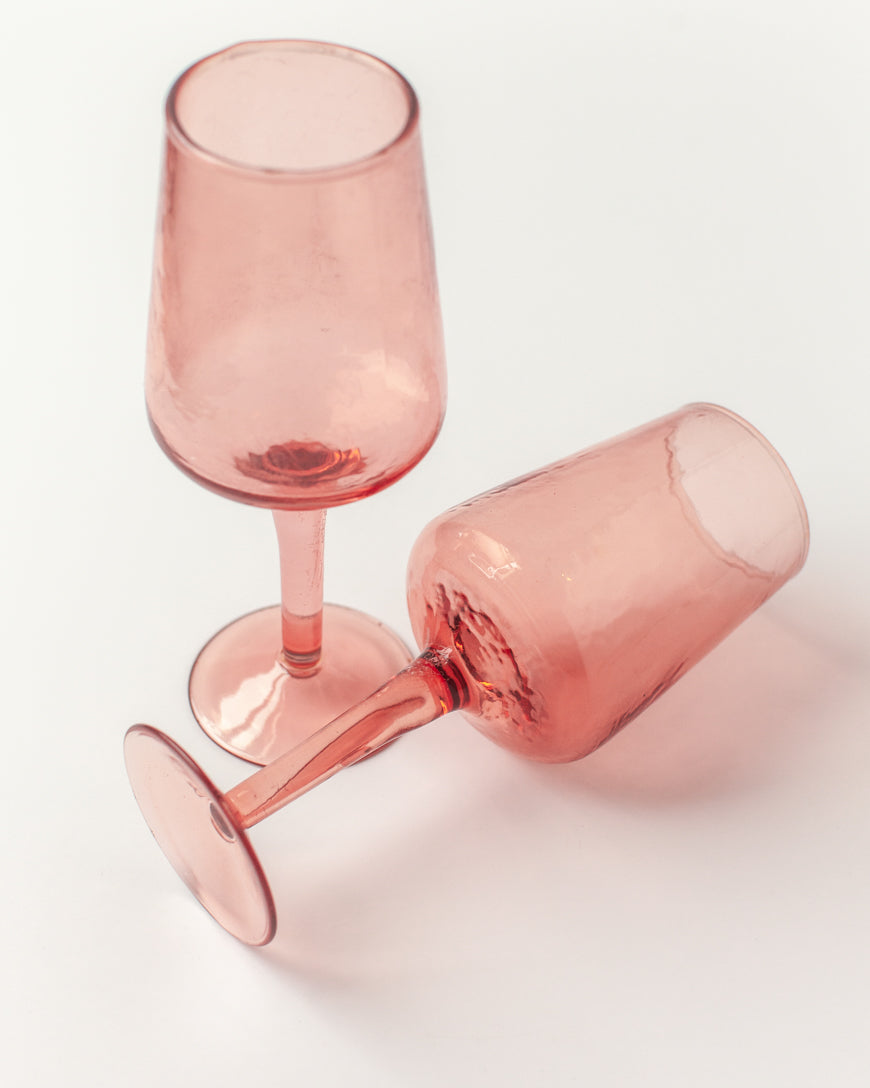 Wine Glasses - Blush - Set of 4