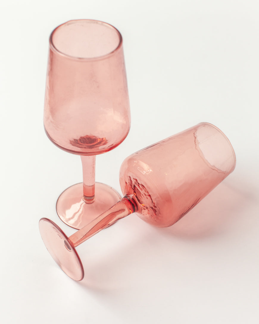 Wine Glasses - Blush - Set of 4