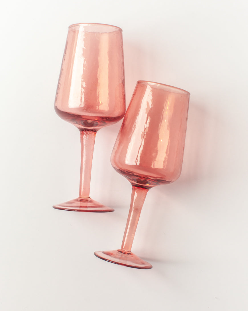 Wine Glasses - Blush - Set of 4