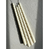 Spiral Taper Candles Set of 2 - 100% Soy wax