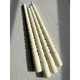 Spiral Taper Candles Set of 2 - 100% Soy wax