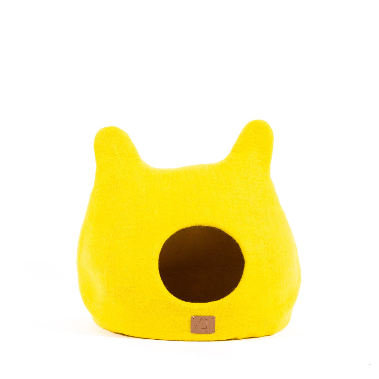 Whimsical Cat Ear Cave Bed - Sunny Yellow - Sumiye Co