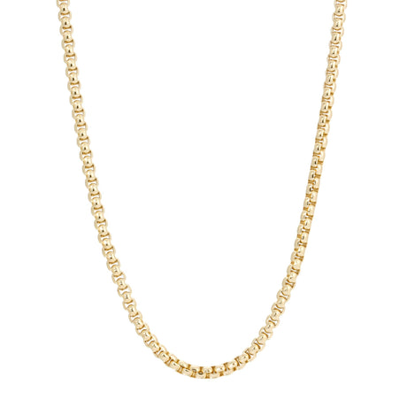 4mm Luciana Box Chain Necklace - Sumiye Co