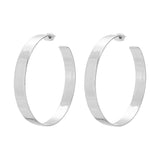 Large Flat Hoops - Sumiye Co