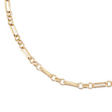 3.5mm Small Multi Link Chain Necklace - Sumiye Co