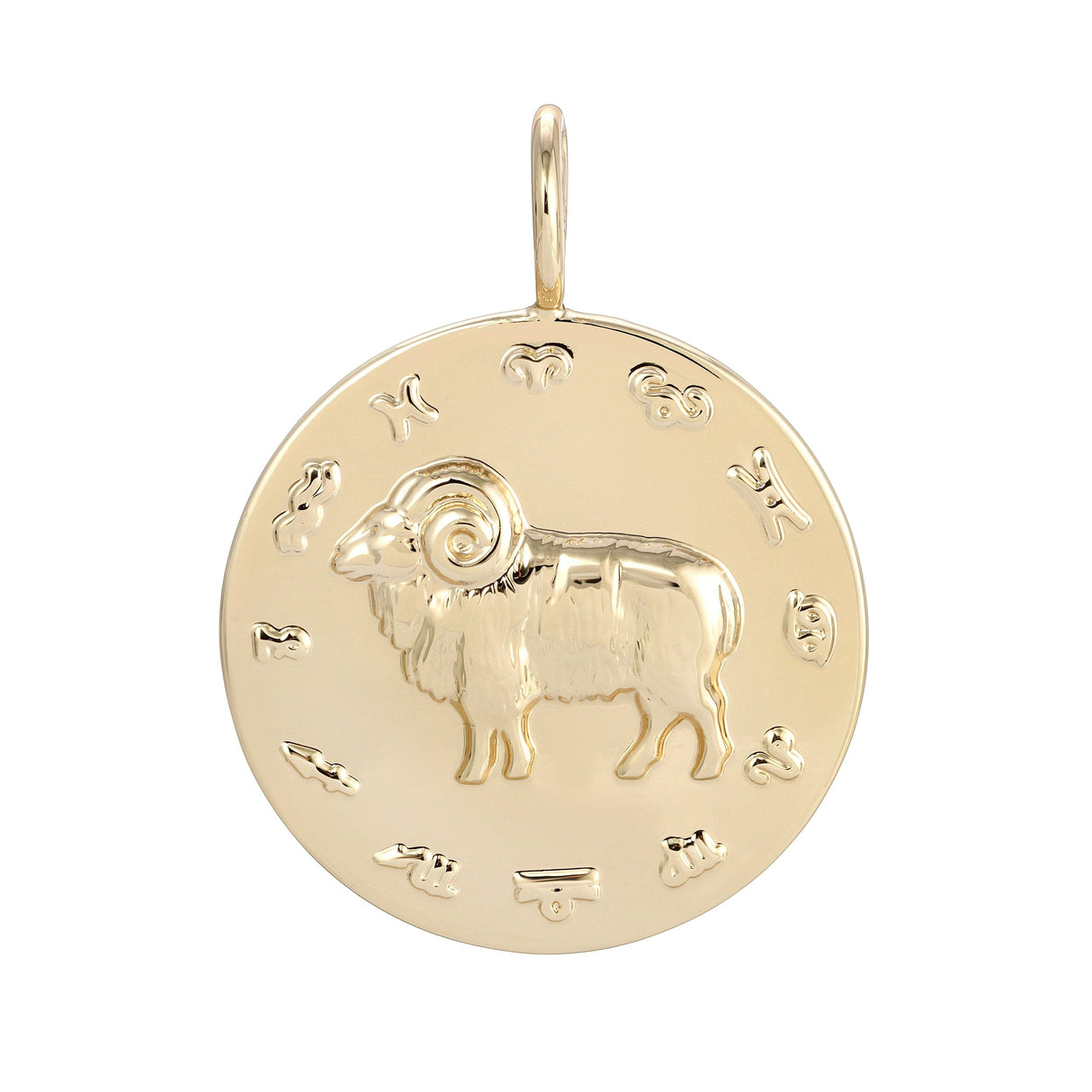 Aries Zodiac Pendant - Sumiye Co