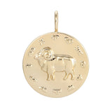 Aries Zodiac Pendant - Sumiye Co