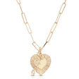 Charli Mama Heart Charm Necklace - Sumiye Co