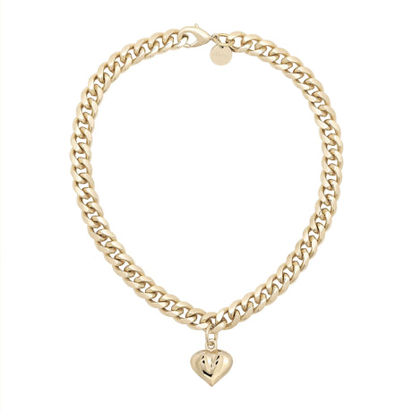 Paola Heart Choker Necklace - Sumiye Co