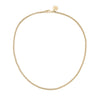 3mm Thin Luciana Box Chain Necklace - Sumiye Co