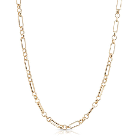3.5mm Small Multi Link Chain Necklace - Sumiye Co