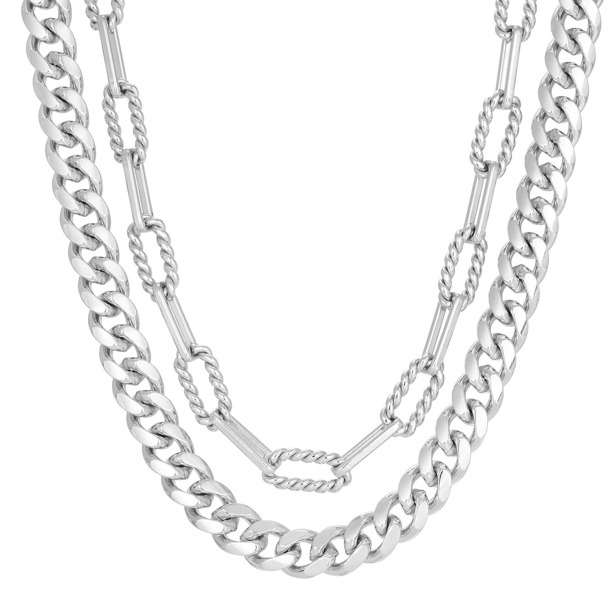 Double Layer Talia Necklace - Sumiye Co